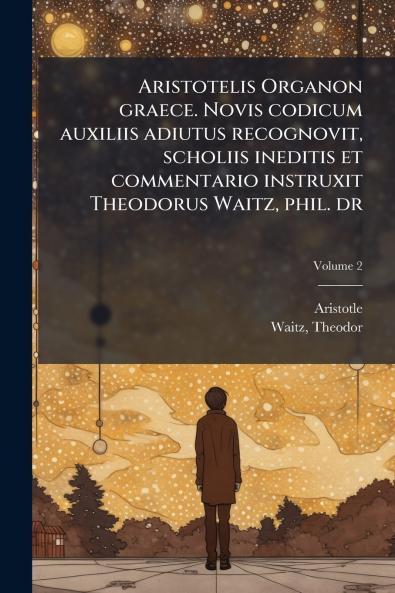 Aristotelis Organon graece. Novis codicum auxiliis adiutus recognovit scholiis ineditis et commentario instruxit Theodorus Waitz phil. dr