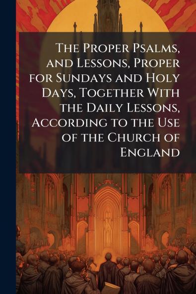 The Proper Psalms and Lessons Proper for Sundays and Holy Days Together With the Daily Lessons According to the Use of the Church of England