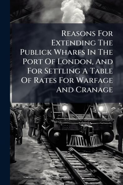 Reasons For Extending The Publick Wharfs In The Port Of London And For Settling A Table Of Rates For Warfage And Cranage