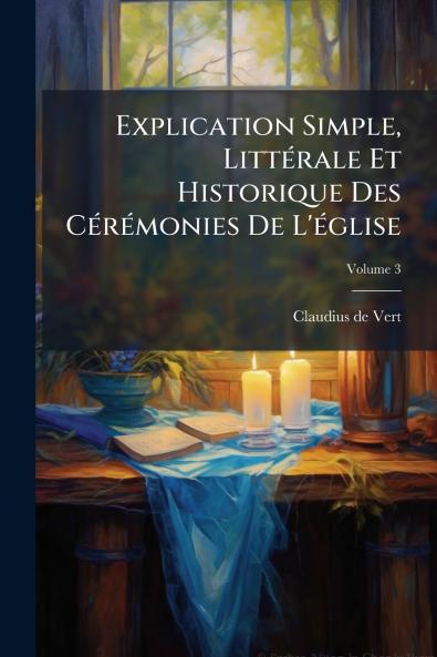 Explication Simple Littérale Et Historique Des Cérémonies De L'église; Volume 3