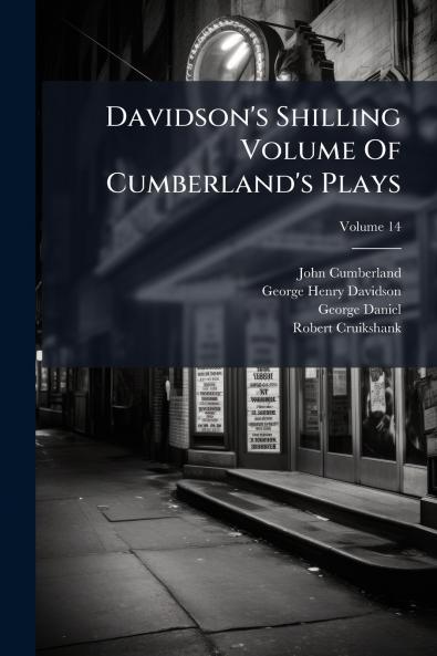 Davidson's Shilling Volume Of Cumberland's Plays