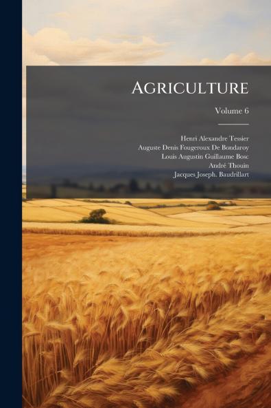 Agriculture; Volume 6