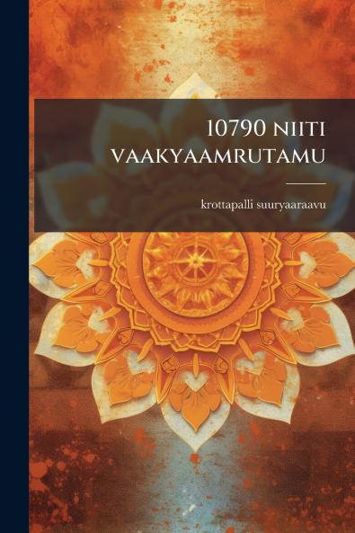 10790 niiti vaakyaamrutamu