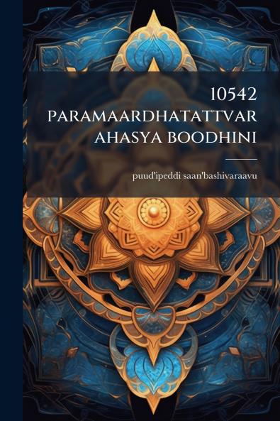 10542 paramaardhatattvarahasya boodhini