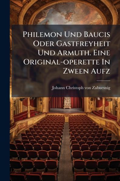 Philemon Und Baucis Oder Gastfreyheit Und Armuth. Eine Original-operette In Zween Aufz
