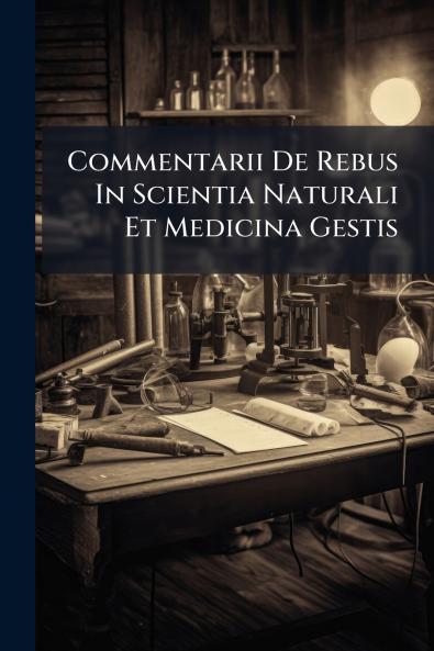 Commentarii De Rebus In Scientia Naturali Et Medicina Gestis