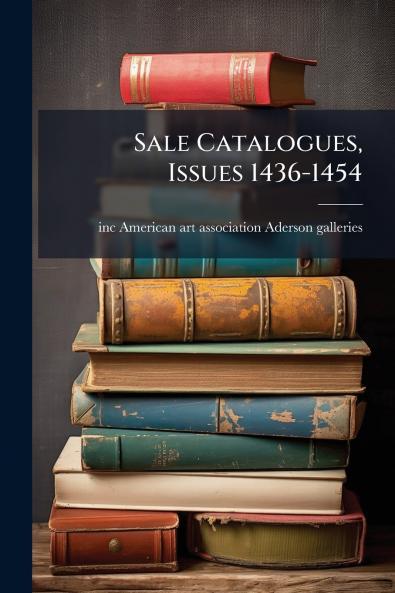 Sale Catalogues Issues 1436-1454