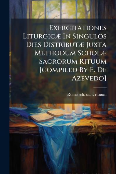 Exercitationes Liturgicæ In Singulos Dies Distributæ Juxta Methodum Scholæ Sacrorum Rituum [compiled By E. De Azevedo]