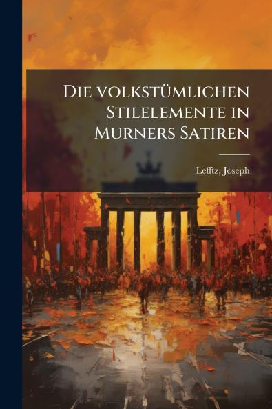 Die volkstümlichen Stilelemente in Murners Satiren