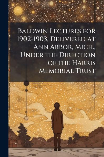 Baldwin Lectures for 1902-1903 Delivered at Ann Arbor Mich. Under the Direction of the Harris Memorial Trust