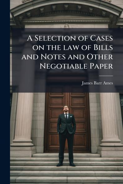 A Selection of Cases on the law of Bills and Notes and Other Negotiable Paper