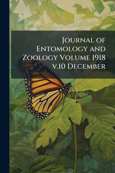 Journal of Entomology and Zoology Volume 1918 v.10 December