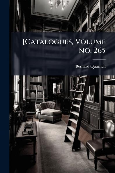 [Catalogues Volume no. 265