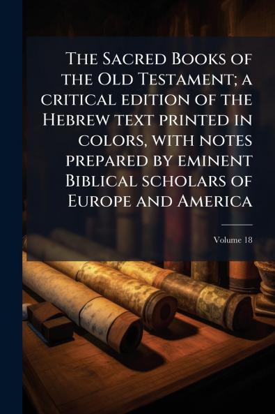 The Sacred Books of the Old Testament; a critical edition of the Hebrew text printed in colors with notes prepared by eminent Biblical scholars of Europe and America; Volume 18