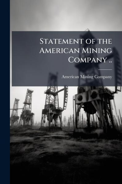 Statement of the American Mining Company ..