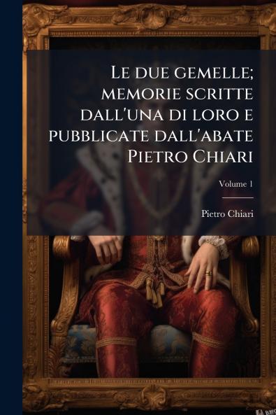 Le due gemelle; memorie scritte dall'una di loro e pubblicate dall'abate Pietro Chiari; Volume 1