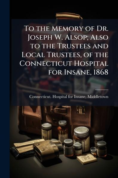 To the Memory of Dr. Joseph W. Alsop; Also to the Trustees and Local Trustees of the Connecticut Hospital for Insane 1868