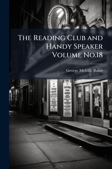 The Reading Club and Handy Speaker Volume No.18