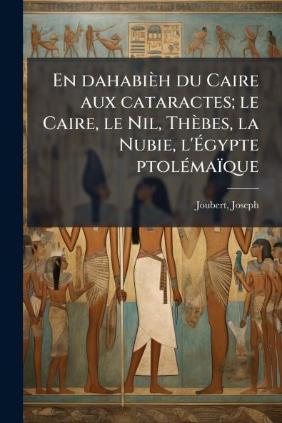 En dahabièh du Caire aux cataractes; le Caire le Nil Thèbes la Nubie l'Égypte ptolémaïque