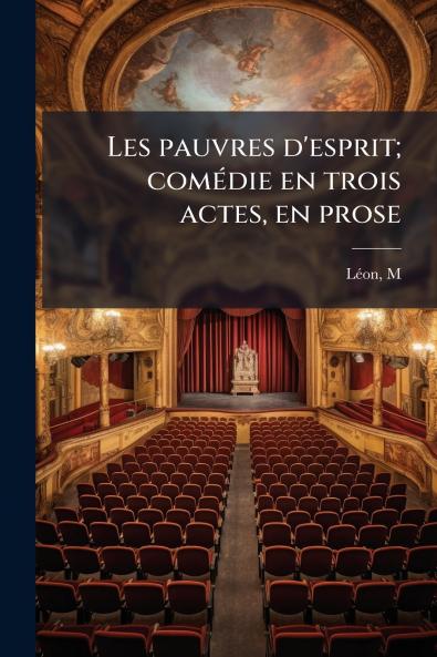Les pauvres d'esprit; comédie en trois actes en prose