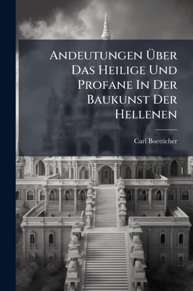 Andeutungen Über Das Heilige Und Profane In Der Baukunst Der Hellenen