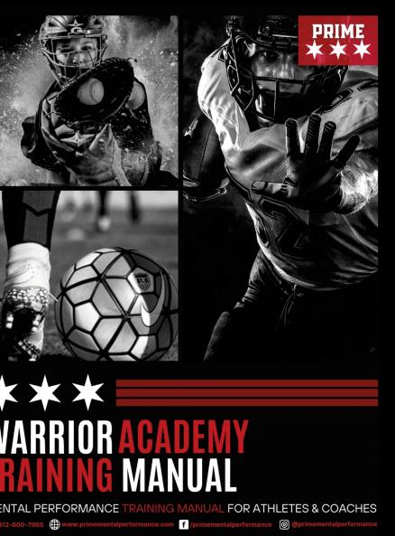 Warrior Academy Training Manual for Athletes and Coaches