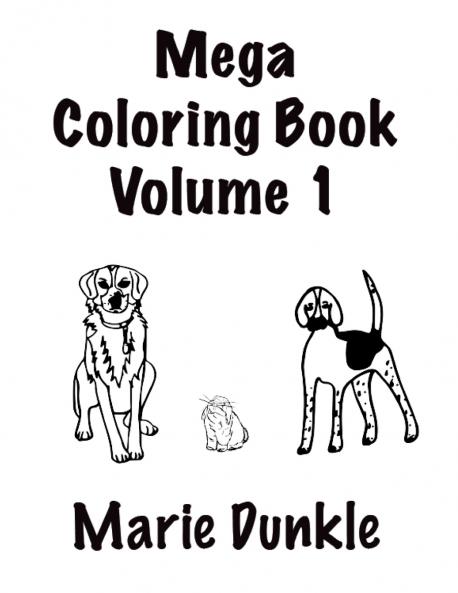 Mega Coloring Book Volume 1
