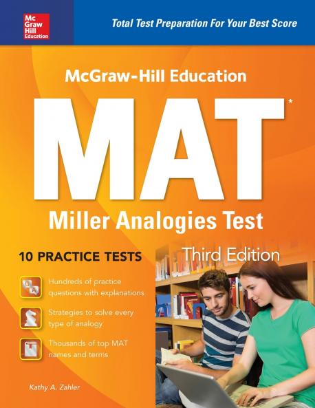 McGraw-Hill Education MAT Miller Analogies Test Third Edition