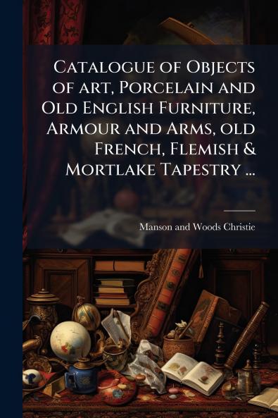 Catalogue of Objects of art Porcelain and Old English Furniture Armour and Arms old French Flemish & Mortlake Tapestry ...