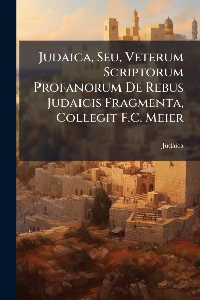 Judaica Seu Veterum Scriptorum Profanorum De Rebus Judaicis Fragmenta Collegit F.C. Meier