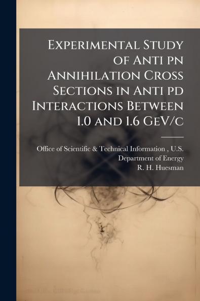Experimental Study of Anti pn Annihilation Cross Sections in Anti pd Interactions Between 1.0 and 1.6 GeV/c