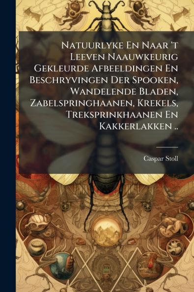 Natuurlyke En Naar 't Leeven Naauwkeurig Gekleurde Afbeeldingen En Beschryvingen Der Spooken Wandelende Bladen Zabelspringhaanen Krekels Treksprinkhaanen En Kakkerlakken ..
