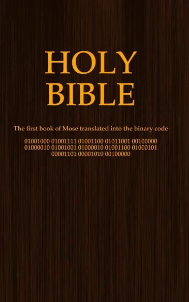 Holy Bible (binary code)