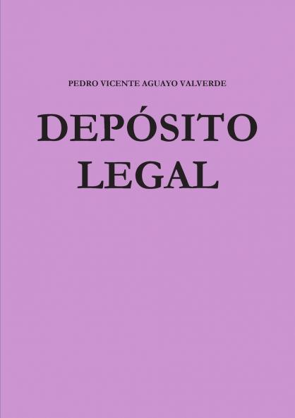 DEPÓSITO LEGAL