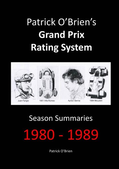 Patrick O'Brien's Grand Prix Rating System