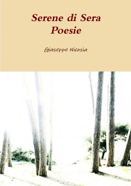 SERENE DI SERA POESIE