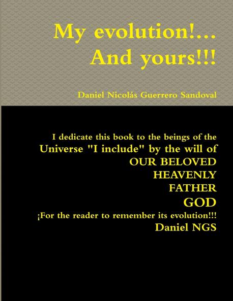 My evolution!... And yours!!!