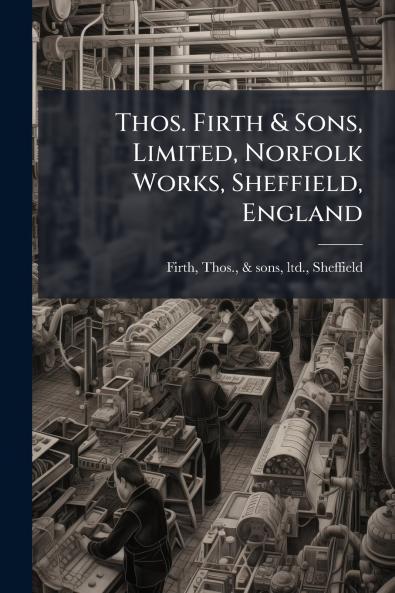 Thos. Firth & Sons Limited Norfolk Works Sheffield England