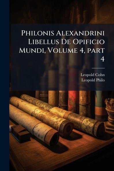 Philonis Alexandrini Libellus De Opificio Mundi Volume 4 part 4