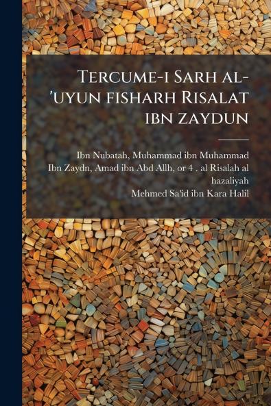 Tercume-i Sarh al-'uyun fisharh Risalat ibn zaydun