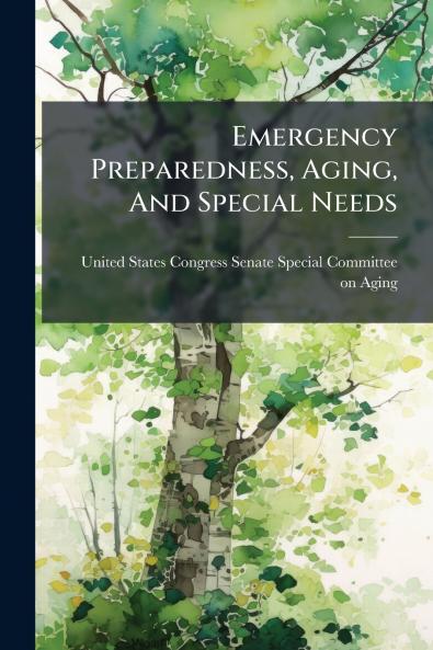 Emergency Preparedness Aging And Special Needs