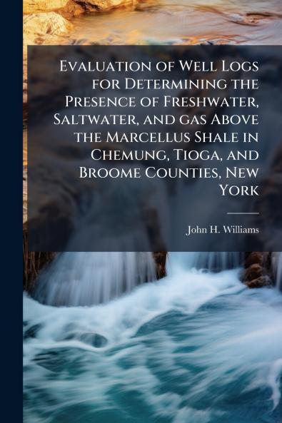 Evaluation of Well Logs for Determining the Presence of Freshwater Saltwater and gas Above the Marcellus Shale in Chemung Tioga and Broome Counties New York