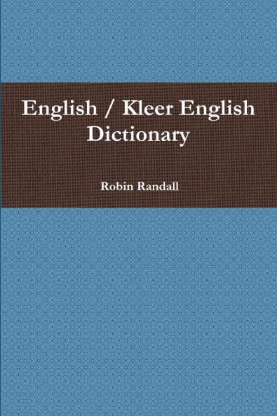 English / Kleer English Dictionary