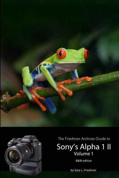 The Friedman Archives Guide to Sony's A1 II - Volume 1 (B&W Edition)