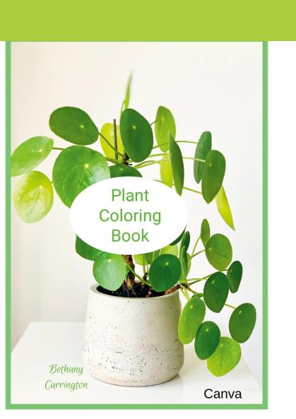 Plant Coloring Book