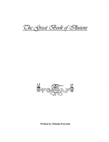 The Great Book of Illusions