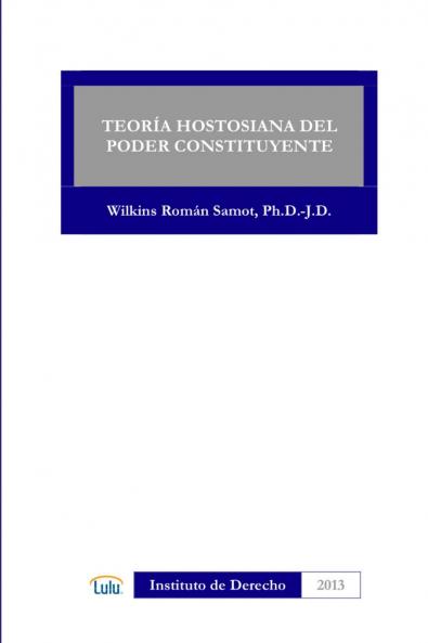 TEORIA HOSTOSIANA DEL PODER CONSTITUYENTE