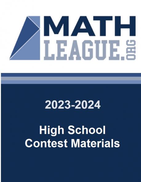 2023-2024 High School Contest Materials