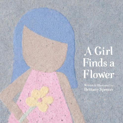 A Girl Finds a Flower