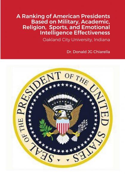 A Ranking of American Presidents Based on Military Academic Religion  Sports and Emotional Intelligence Effectiveness